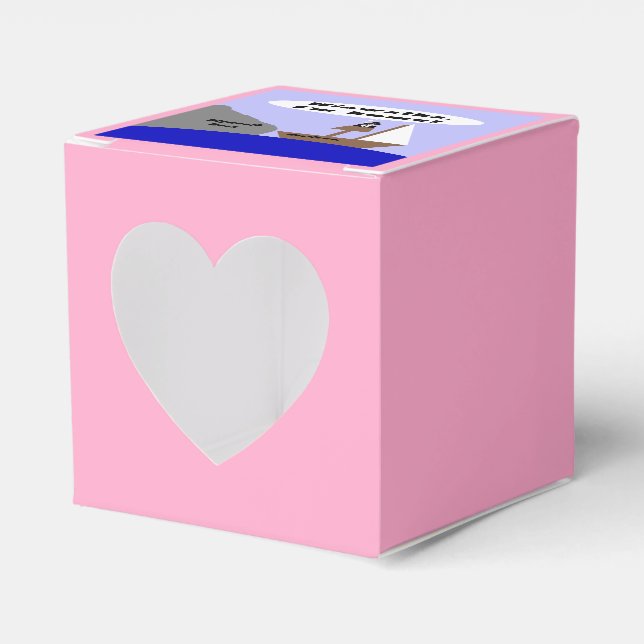Hiawatha, I'm Home Favour Box (Front Side)