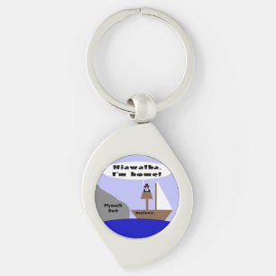 Hiawatha, I'm Home Key Ring