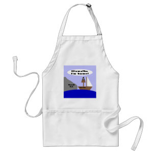 Hiawatha, I'm Home Standard Apron