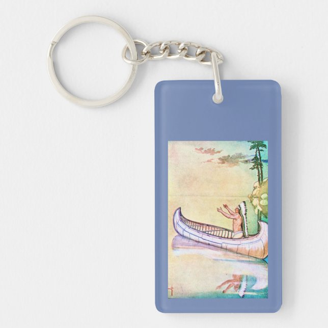 Hiawatha Magic Canoe Key Ring (Front)