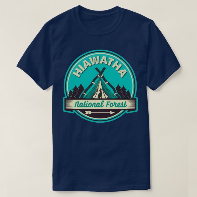 Hiawatha National ForesFFF T-Shirt (Design Front)