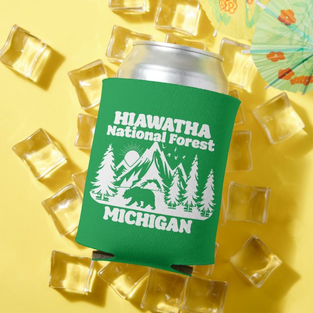 Hiawatha National Forest Michigan Can Cooler (In Situ Summer)