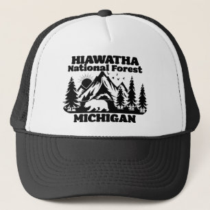 Hiawatha National Forest Michigan Trucker Hat