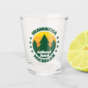 Hiawatha National Forest Shot Glass