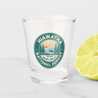 Hiawatha National Forest Shot Glass