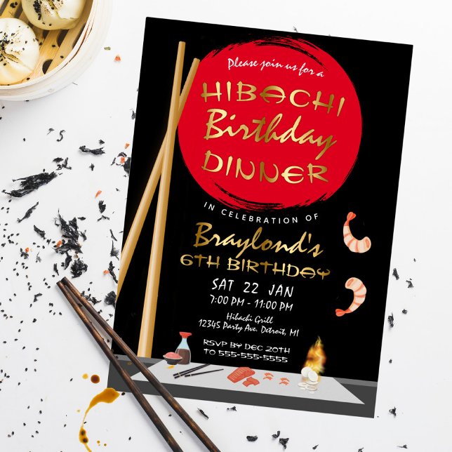 Hibachi Birthday Dinner Hibachi Party (Creator Uploaded)