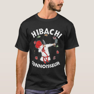 Hibachi Chef Costume Hibachi Connoisseur Japanese  T-Shirt
