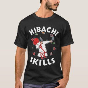 Hibachi Connoisseur  Hibachi Chef Costume Hibachi  T-Shirt