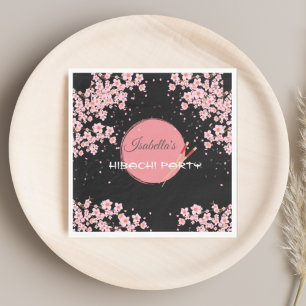 Hibachi Japanese Dinner Birthday Party  Napkin