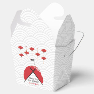 Hibachi Theme Birthday Party Private Chef Japanese Favour Box