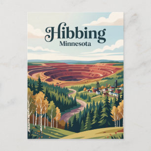 Hibbing, Minnesota Postcard
