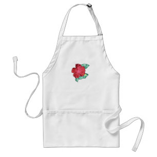 Hibiscus Apron