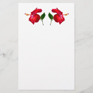 Hibiscus Blossom Stationery