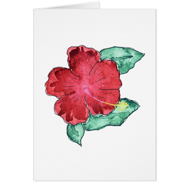 Hibiscus Cards (Front)