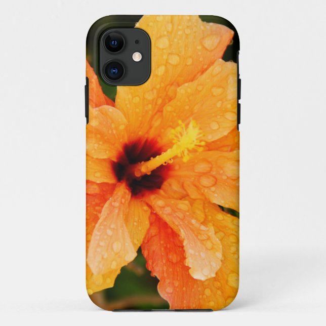 Hibiscus Case-Mate iPhone Case (Back)