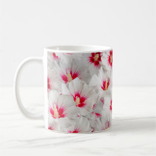 Hibiscus - Chinese Rose Flower Pattern Coffee Mug