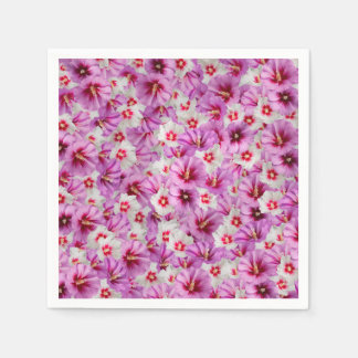 Hibiscus - Chinese Rose Flower Pattern Napkin