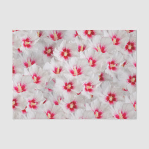 Hibiscus - Chinese Rose Flower Pattern Tissue Paper