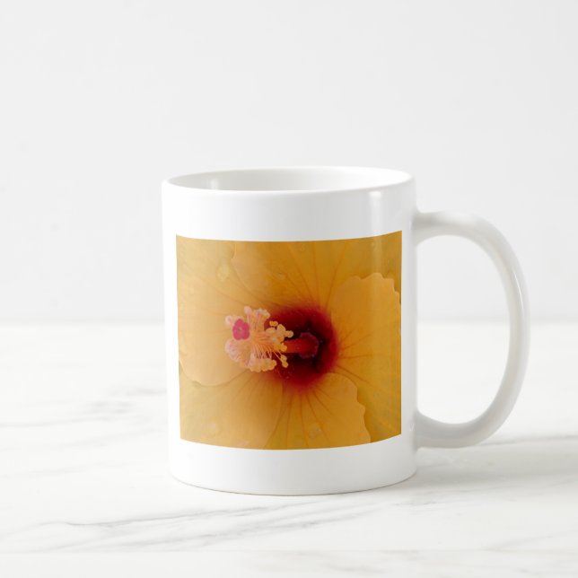 Hibiscus Coffee Mug (Right)