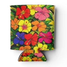 Hibiscus Colour  Can Cooler