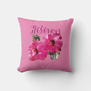 Hibiscus cushion