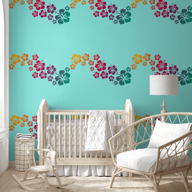 Hibiscus - Decor Blossoms 2 Wallpaper (Kids)