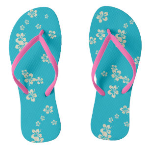 Hibiscus Flip Flops
