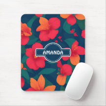 Hibiscus Floral Colourful Personalised Pattern