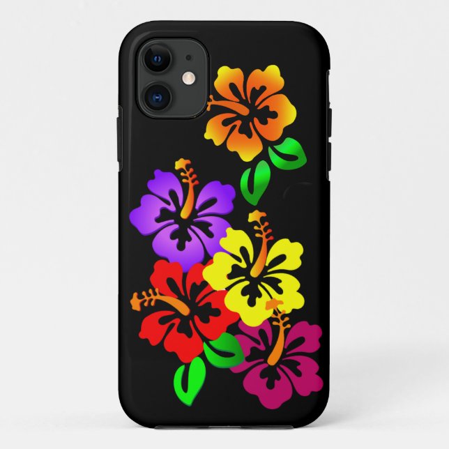 Hibiscus Floral iPhone 5/5S Case (Back)