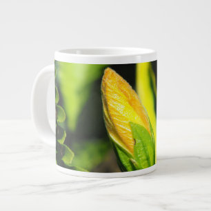 Hibiscus Flower Bud Large Coffee Mug