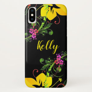Hibiscus flower iPhone x case