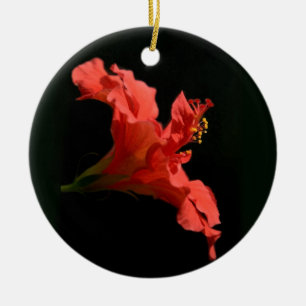 Hibiscus Flower Ceramic Tree Decoration