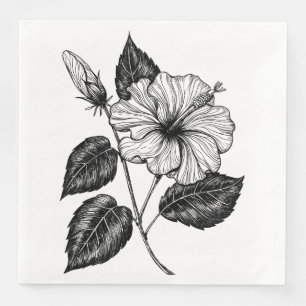 Hibiscus flower II Napkin