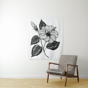 Hibiscus flower II Tapestry