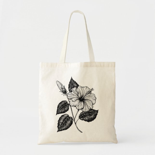 Hibiscus flower II Tote Bag (Front)