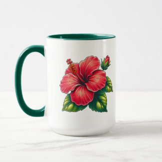 Hibiscus flower Large combo Mug