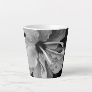 Hibiscus Flower Photography Latte Mug