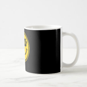 Hibiscus flower smile beach vibes summer happy coffee mug