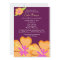 Hibiscus Flower Tropical 5x7 Bridal Shower Invite
