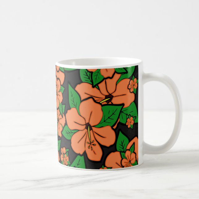 Hibiscus Flowers #5 Coffee Mug (Right)