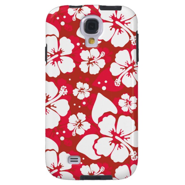 Hibiscus Flowers Pattern Case-Mate Samsung Galaxy Case (Back)