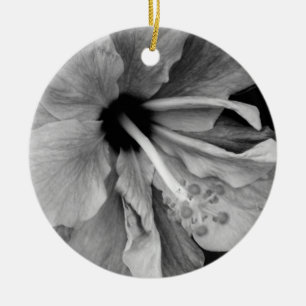 Hibiscus Flyer Ceramic Ornament