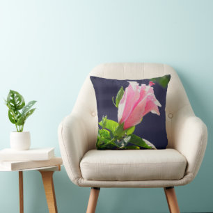 Hibiscus in Bright Sunlight Cushion