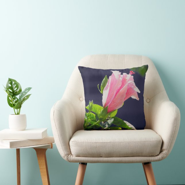 Hibiscus in Bright Sunlight Cushion (Chair)