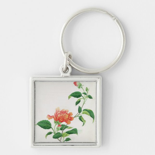 Hibiscus Key Ring (Front)