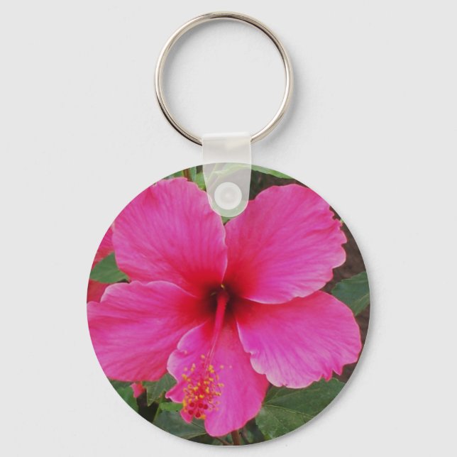 Hibiscus Key Ring (Front)