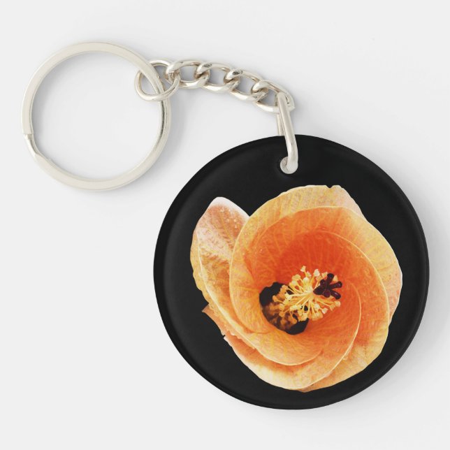 Hibiscus Key Ring (Front)