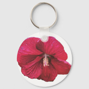 Hibiscus Keychain