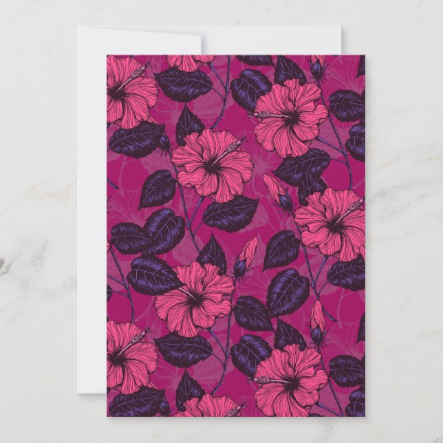 Hibiscus night (Front)