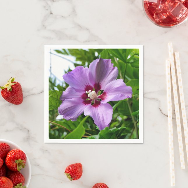 Hibiscus Paper Napkins (Insitu)